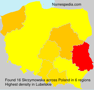 Surname Skrzymowska in Poland Surname Skrzymowska in Poland