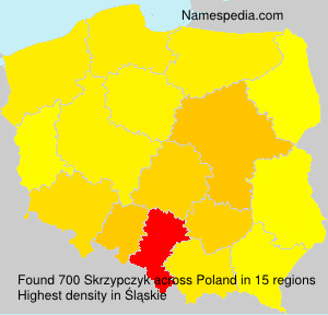 Surname Skrzypczyk in Poland Surname Skrzypczyk in Poland