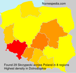 Surname Skrzypecki in Poland Surname Skrzypecki in Poland