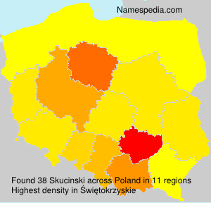 Surname Skucinski in Poland Surname Skucinski in Poland