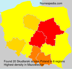 Surname Skudlarski in Poland Surname Skudlarski in Poland