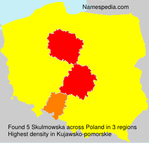 Surname Skulmowska in Poland Surname Skulmowska in Poland