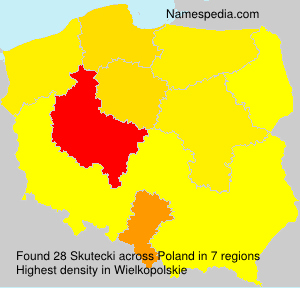 Surname Skutecki in Poland Surname Skutecki in Poland