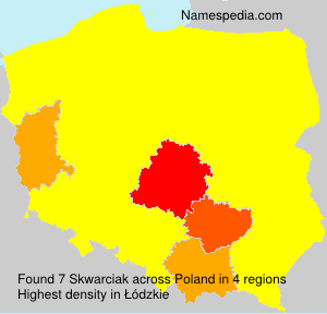 Surname Skwarciak in Poland Surname Skwarciak in Poland
