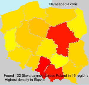 Surname Skwarczynski in Poland Surname Skwarczynski in Poland