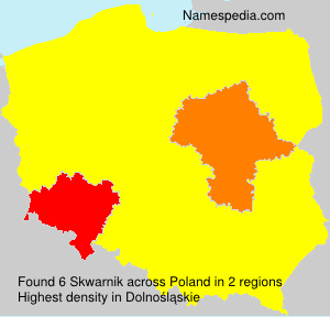 Surname Skwarnik in Poland Surname Skwarnik in Poland