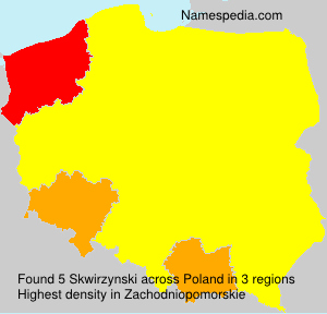 Surname Skwirzynski in Poland Surname Skwirzynski in Poland
