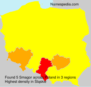 Surname Smagor in Poland