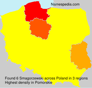 Surname Smagorzewski in Poland