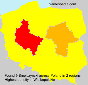 Surname Smelczynski in Poland Surname Smelczynski in Poland
