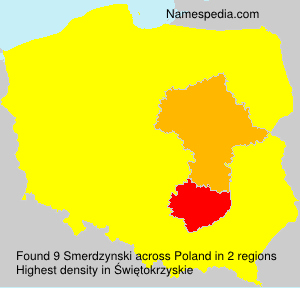 Surname Smerdzynski in Poland Surname Smerdzynski in Poland