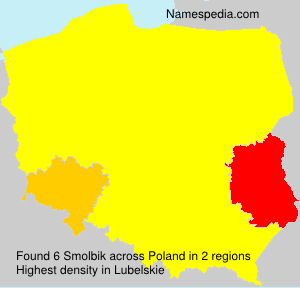 Surname Smolbik in Poland Surname Smolbik in Poland