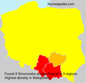 Surname Smoronska in Poland Surname Smoronska in Poland