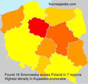 Surname Smorowska in Poland Surname Smorowska in Poland