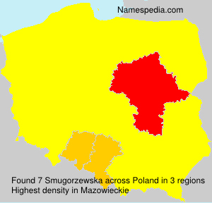 Surname Smugorzewska in Poland Surname Smugorzewska in Poland