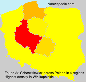 Surname Sobaszkiewicz in Poland Surname Sobaszkiewicz in Poland