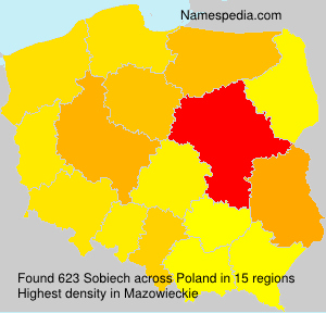 Surname Sobiech in Poland Surname Sobiech in Poland