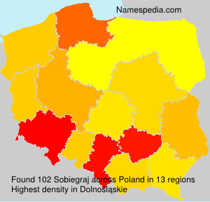 Surname Sobiegraj in Poland Surname Sobiegraj in Poland