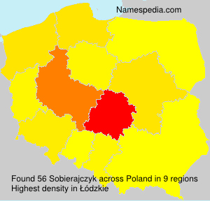Surname Sobierajczyk in Poland Surname Sobierajczyk in Poland