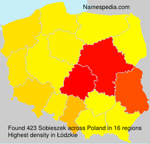 Surname Sobieszek in Poland Surname Sobieszek in Poland