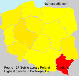 Surname Sobilo in Poland Surname Sobilo in Poland