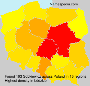Surname Sobkiewicz in Poland Surname Sobkiewicz in Poland