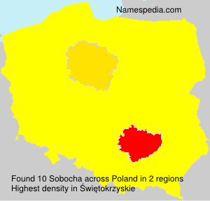 Surname Sobocha in Poland Surname Sobocha in Poland