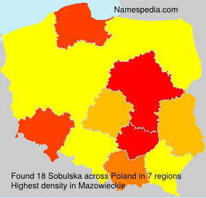 Surname Sobulska in Poland Surname Sobulska in Poland