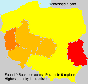 Surname Sochalec in Poland Surname Sochalec in Poland