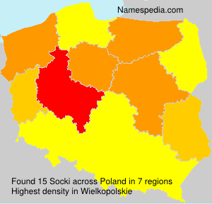 Surname Socki in Poland Surname Socki in Poland