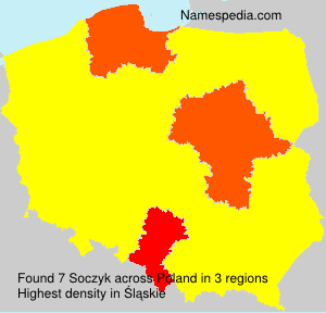 Surname Soczyk in Poland Surname Soczyk in Poland