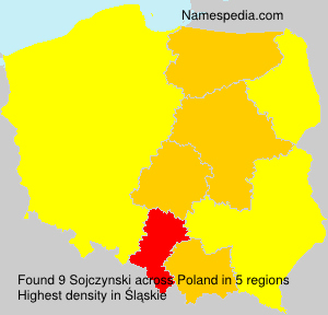 Surname Sojczynski in Poland Surname Sojczynski in Poland
