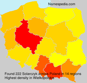 Surname Solarczyk in Poland Surname Solarczyk in Poland