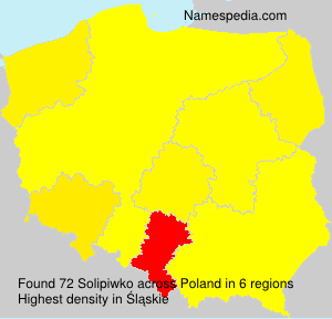 Surname Solipiwko in Poland Surname Solipiwko in Poland