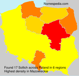 Surname Sollich in Poland Surname Sollich in Poland