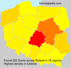 Surname Sonta in Poland Surname Sonta in Poland