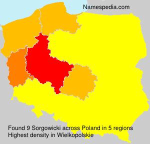 Surname Sorgowicki in Poland Surname Sorgowicki in Poland