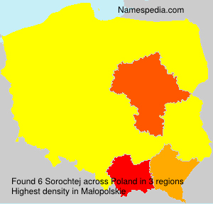 Surname Sorochtej in Poland Surname Sorochtej in Poland