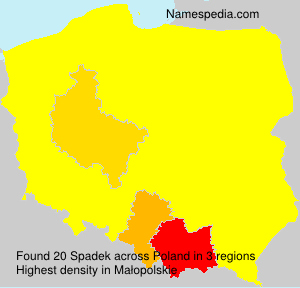 Surname Spadek in Poland Surname Spadek in Poland