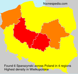 Surname Sparazynski in Poland Surname Sparazynski in Poland