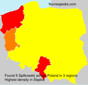 Surname Spilkowski in Poland Surname Spilkowski in Poland