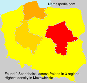 Surname Spodobalski in Poland Surname Spodobalski in Poland
