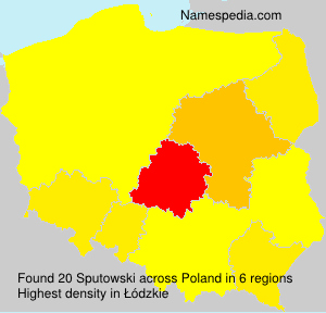 Surname Sputowski in Poland Surname Sputowski in Poland