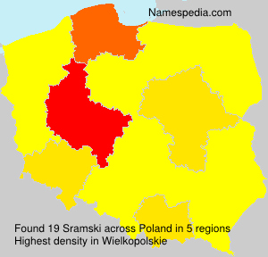 Surname Sramski in Poland Surname Sramski in Poland