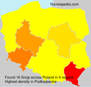 Surname Srogi in Poland