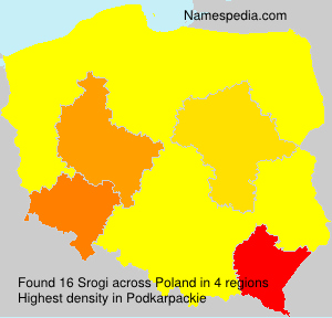 Surname Srogi in Poland Surname Srogi in Poland