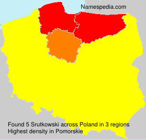 Surname Srutkowski in Poland Surname Srutkowski in Poland