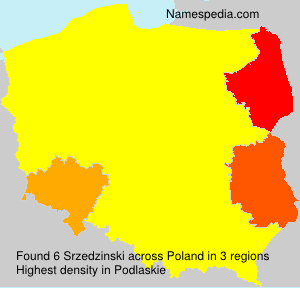 Surname Srzedzinski in Poland Surname Srzedzinski in Poland