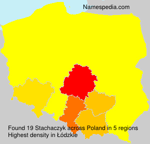 Surname Stachaczyk in Poland Surname Stachaczyk in Poland