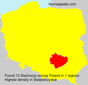 Surname Stachuczy in Poland Surname Stachuczy in Poland